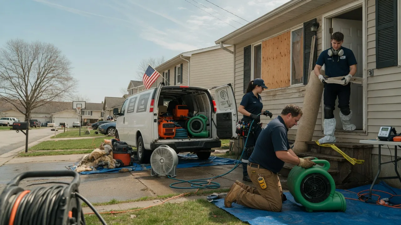 Water Damage Restoration in Danese, WV near me